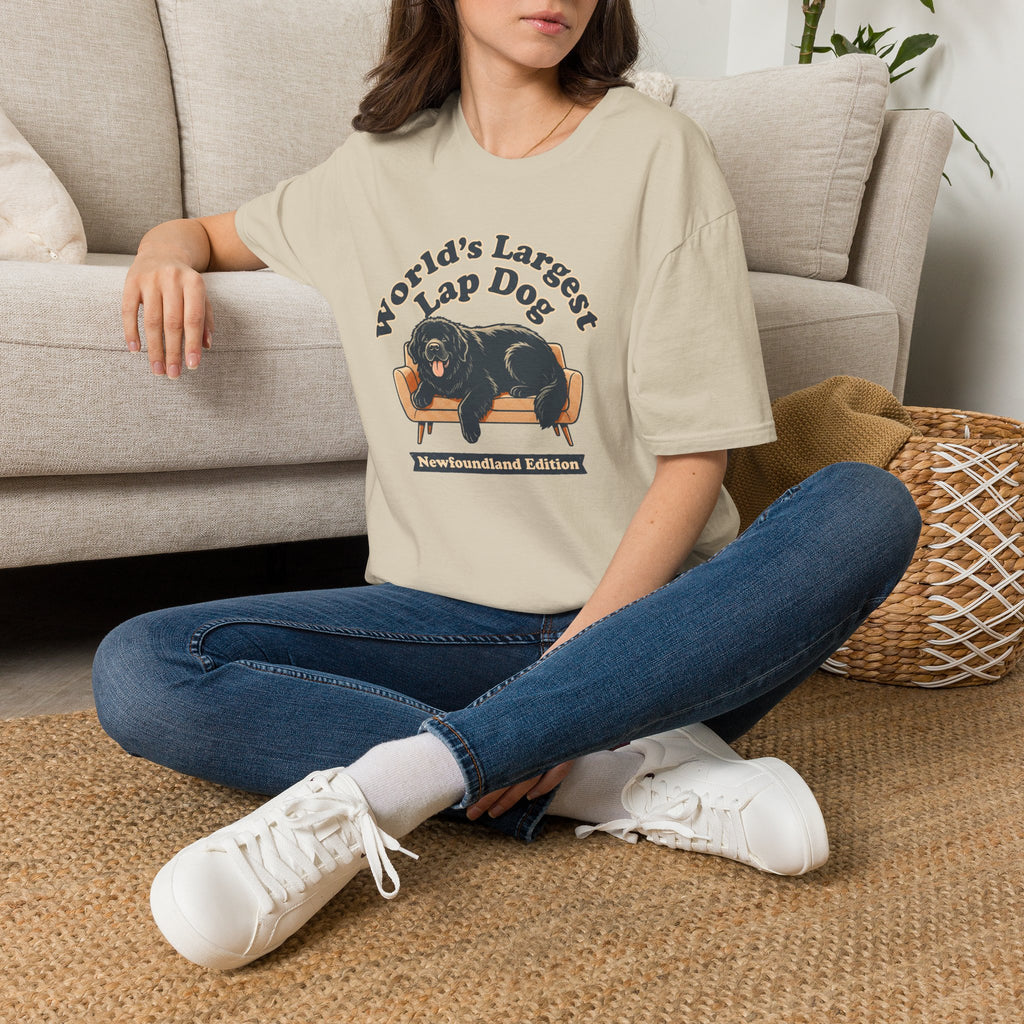 Old Timey Lap Dog Newfoundland T-Shirt