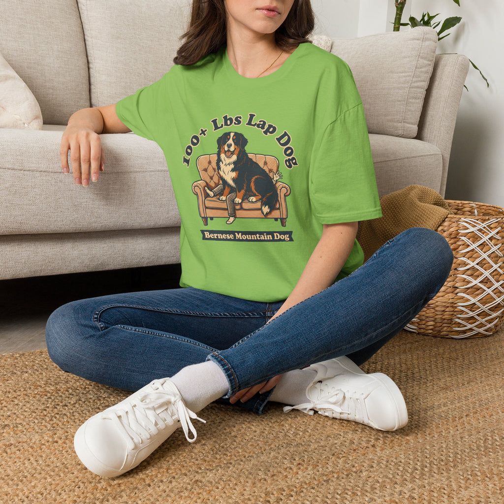 Old Timey Lap Dog Bernese Mtn Dog T-Shirt