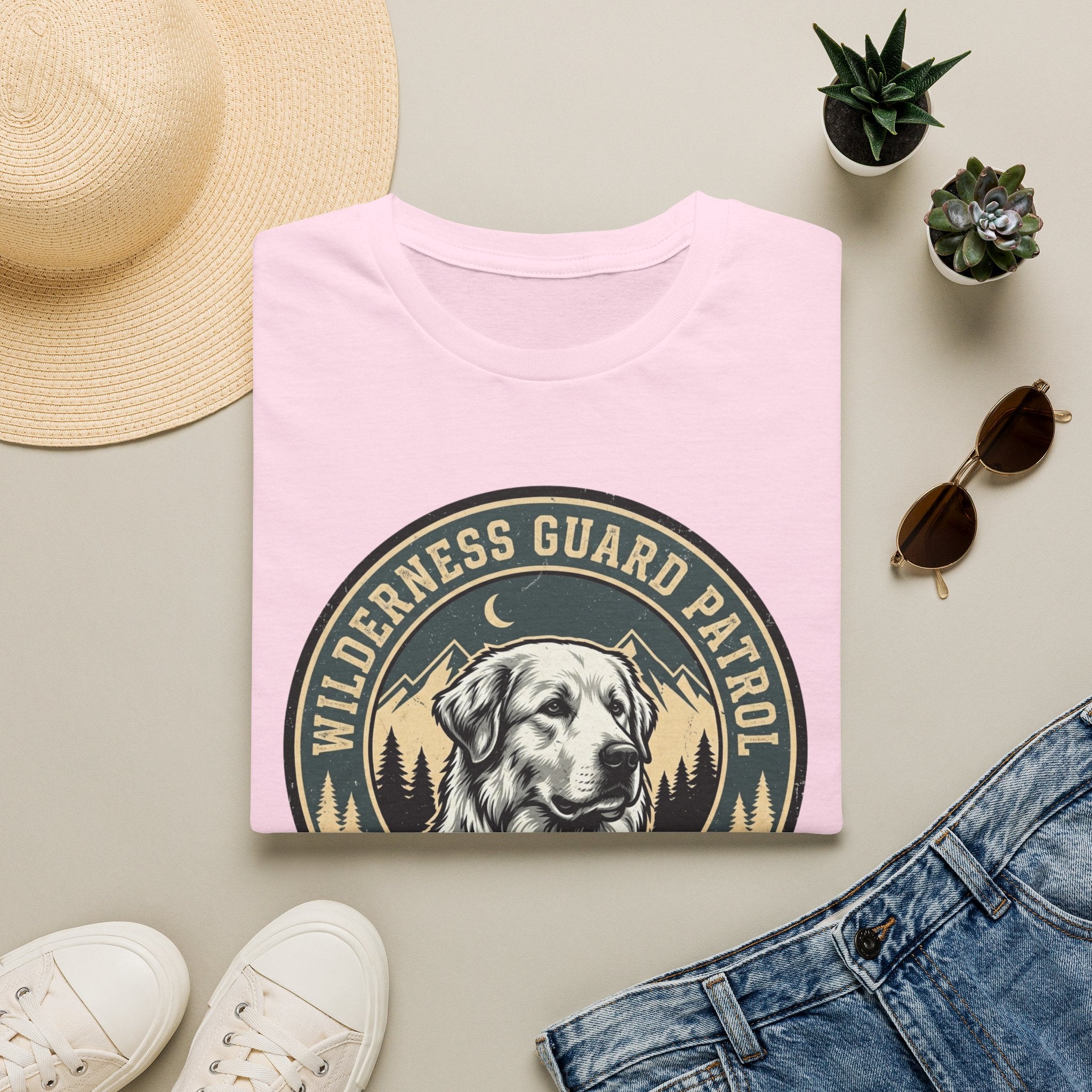 Great Pyrenees Working Badge T-Shirt