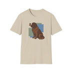 Butterfly on Newfoundland Nose T-Shirt