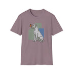Butterfly on Great Dane Nose T-Shirt