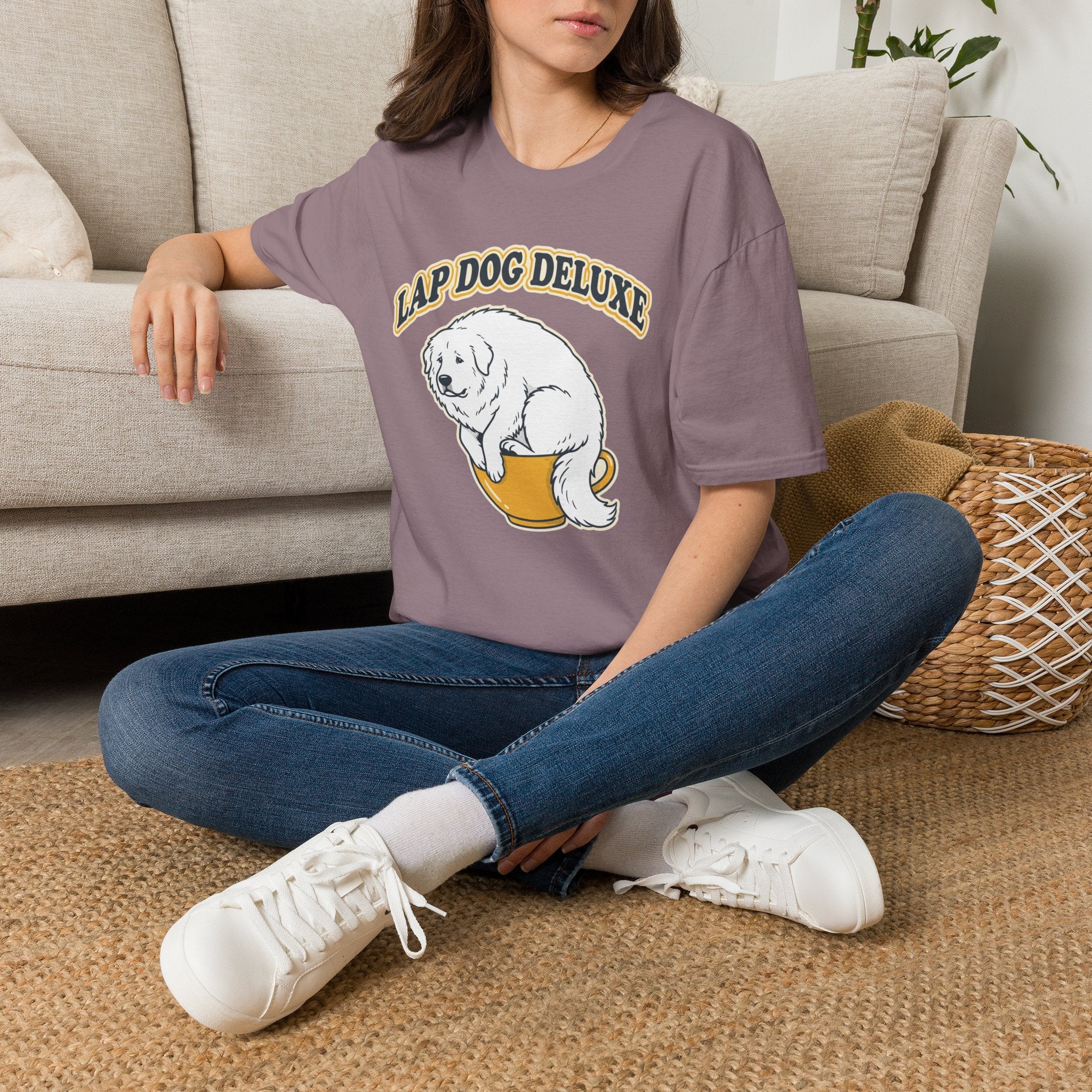 Great Pyrenees in a Teacup T-Shirt