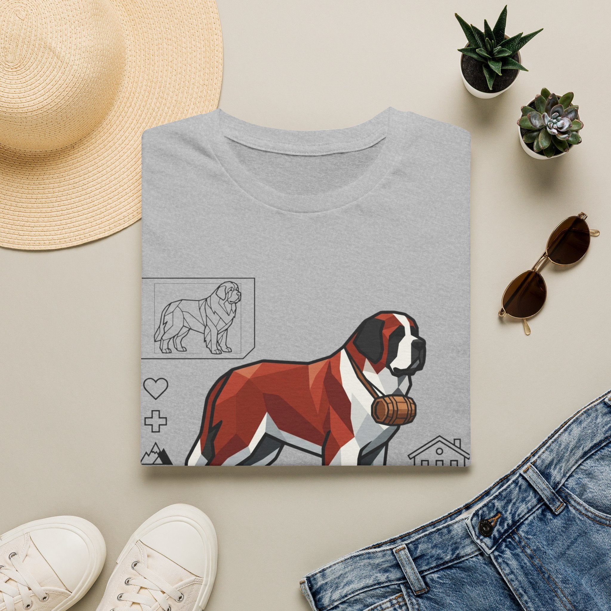 St. Bernard Icons T-Shirt