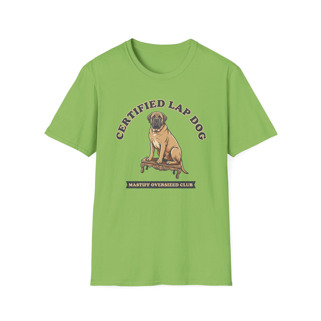Old Timey Lap Dog Mastiff T-Shirt
