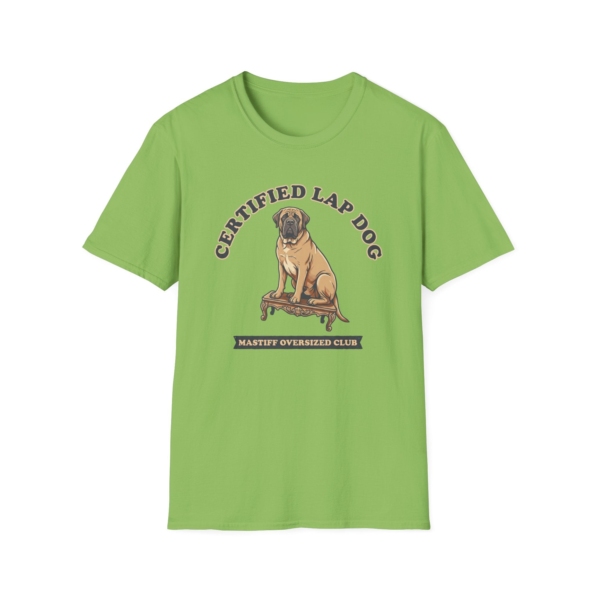 Old Timey Lap Dog Mastiff T-Shirt