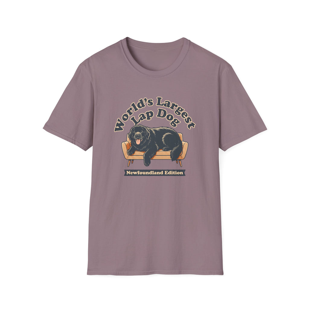 Old Timey Lap Dog Newfoundland T-Shirt