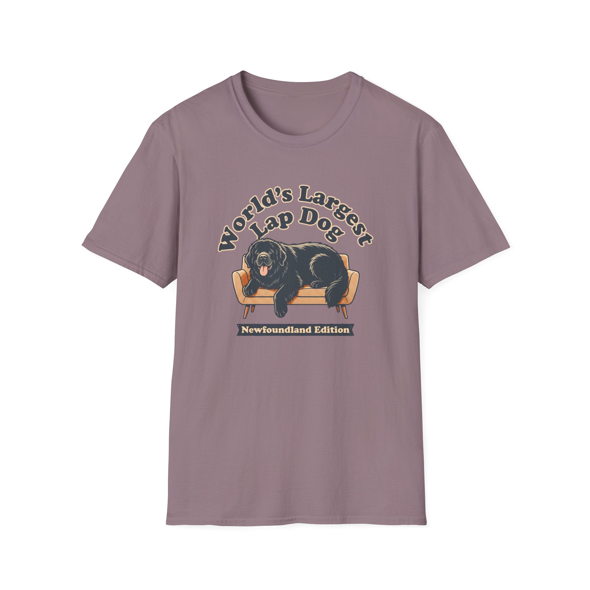 Old Timey Lap Dog Newfoundland T-Shirt