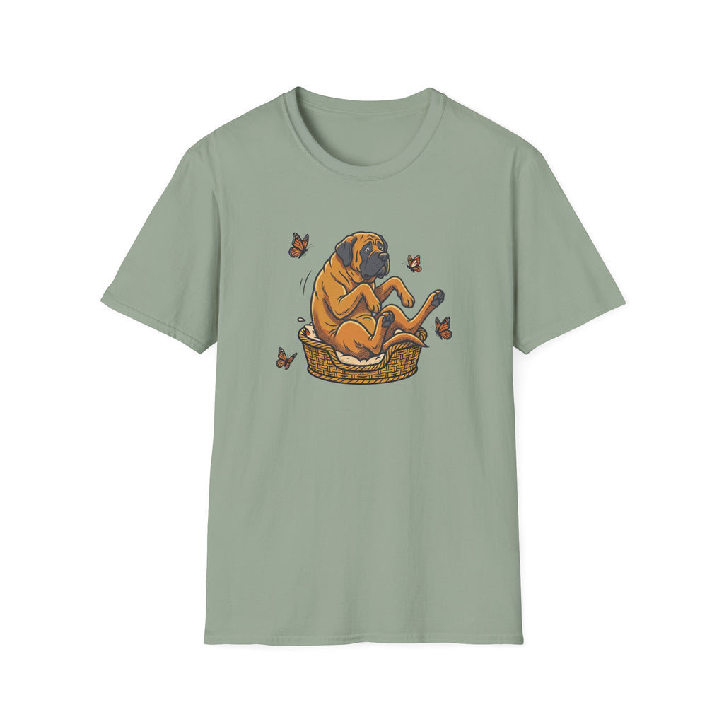 Mastiff in a Basket T-Shirt