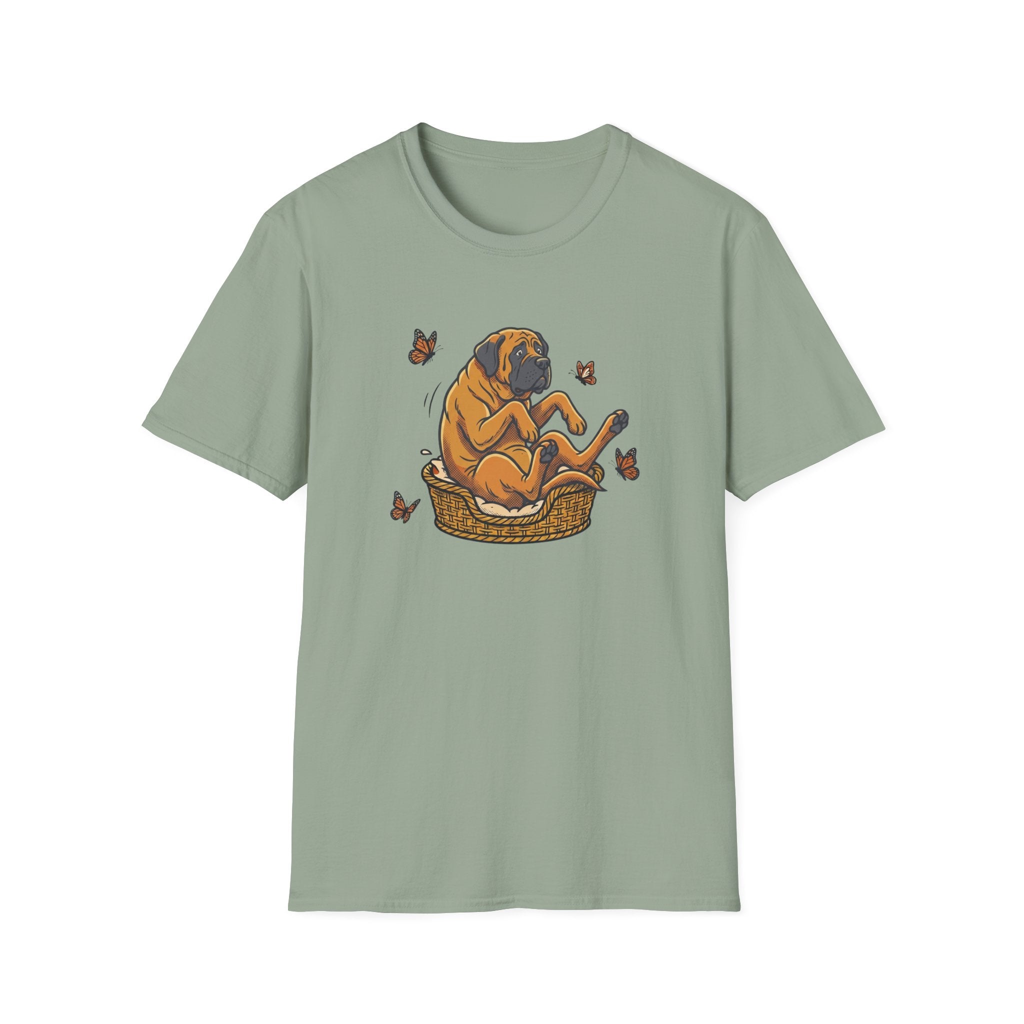 Mastiff in a Basket T-Shirt