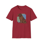 Butterfly on Newfoundland Nose T-Shirt