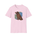 Butterfly on Newfoundland Nose T-Shirt