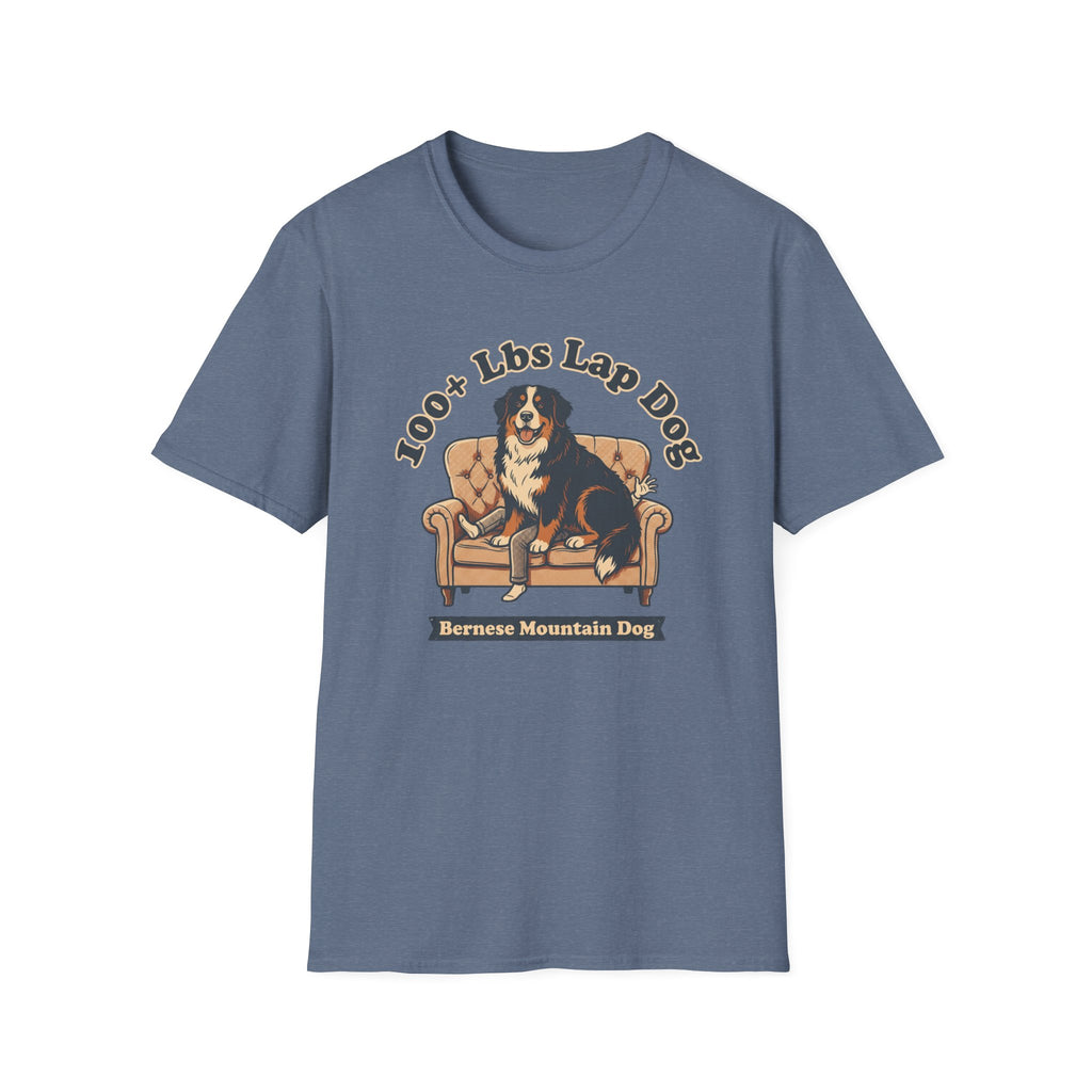 Old Timey Lap Dog Bernese Mtn Dog T-Shirt
