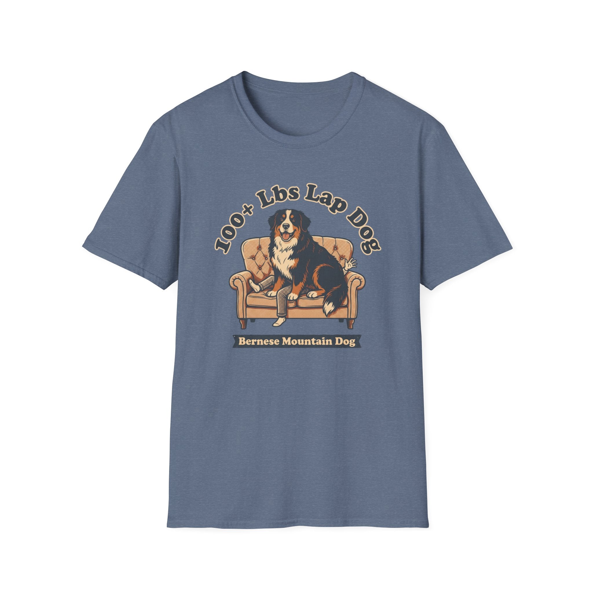 Old Timey Lap Dog Bernese Mtn Dog T-Shirt