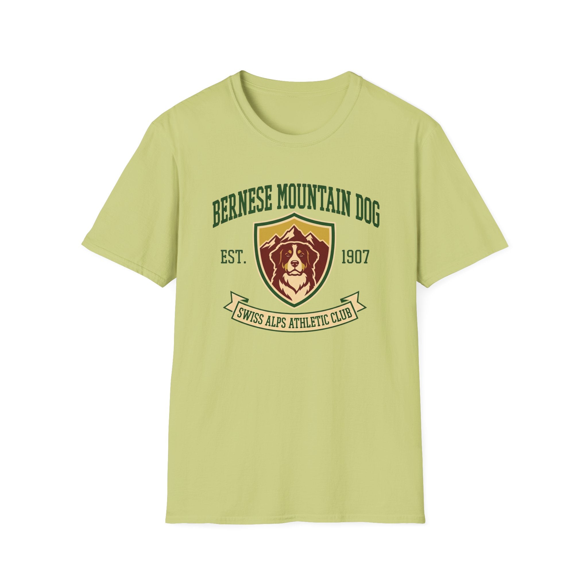 Varsity Bernese Mtn Dog T-Shirt