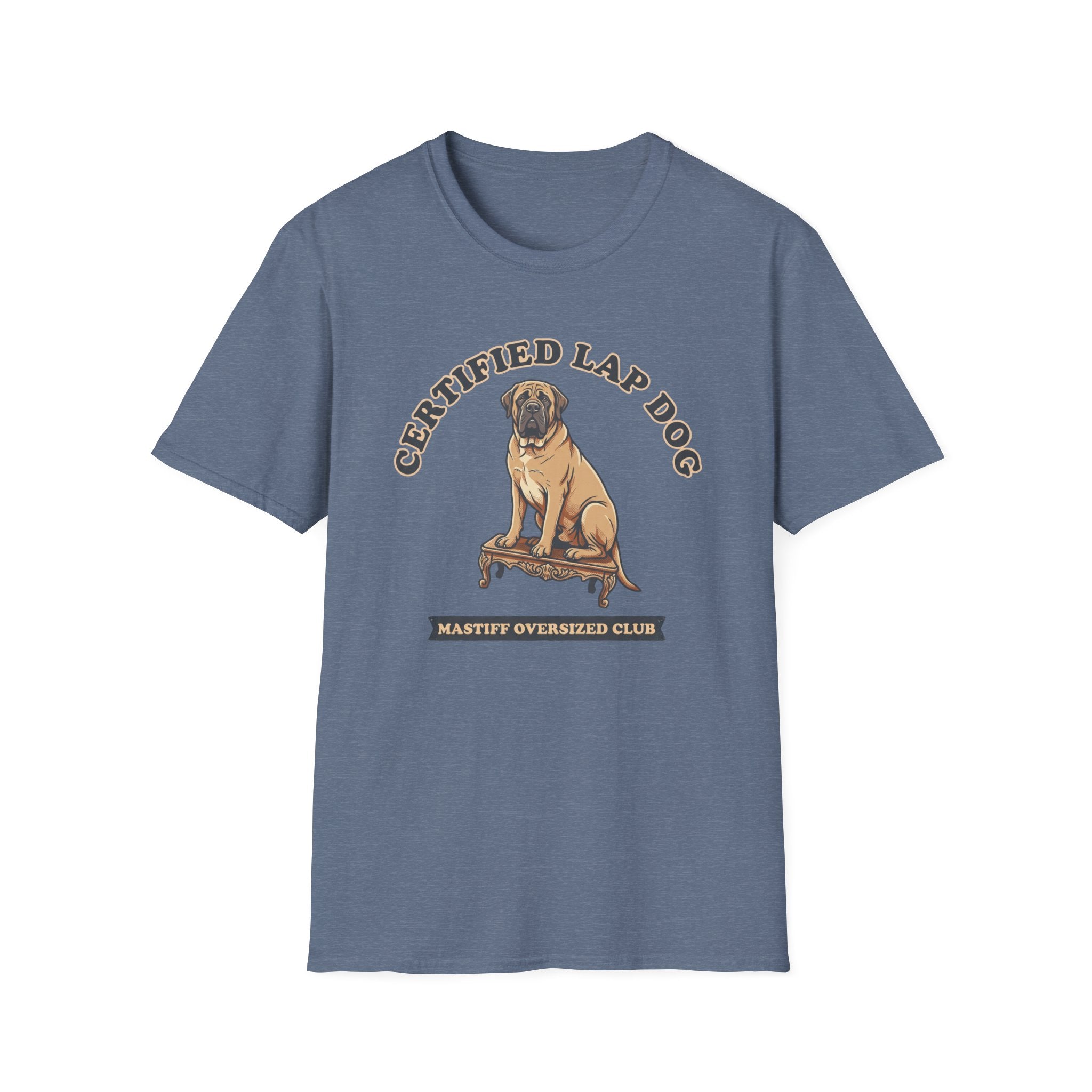 Old Timey Lap Dog Mastiff T-Shirt