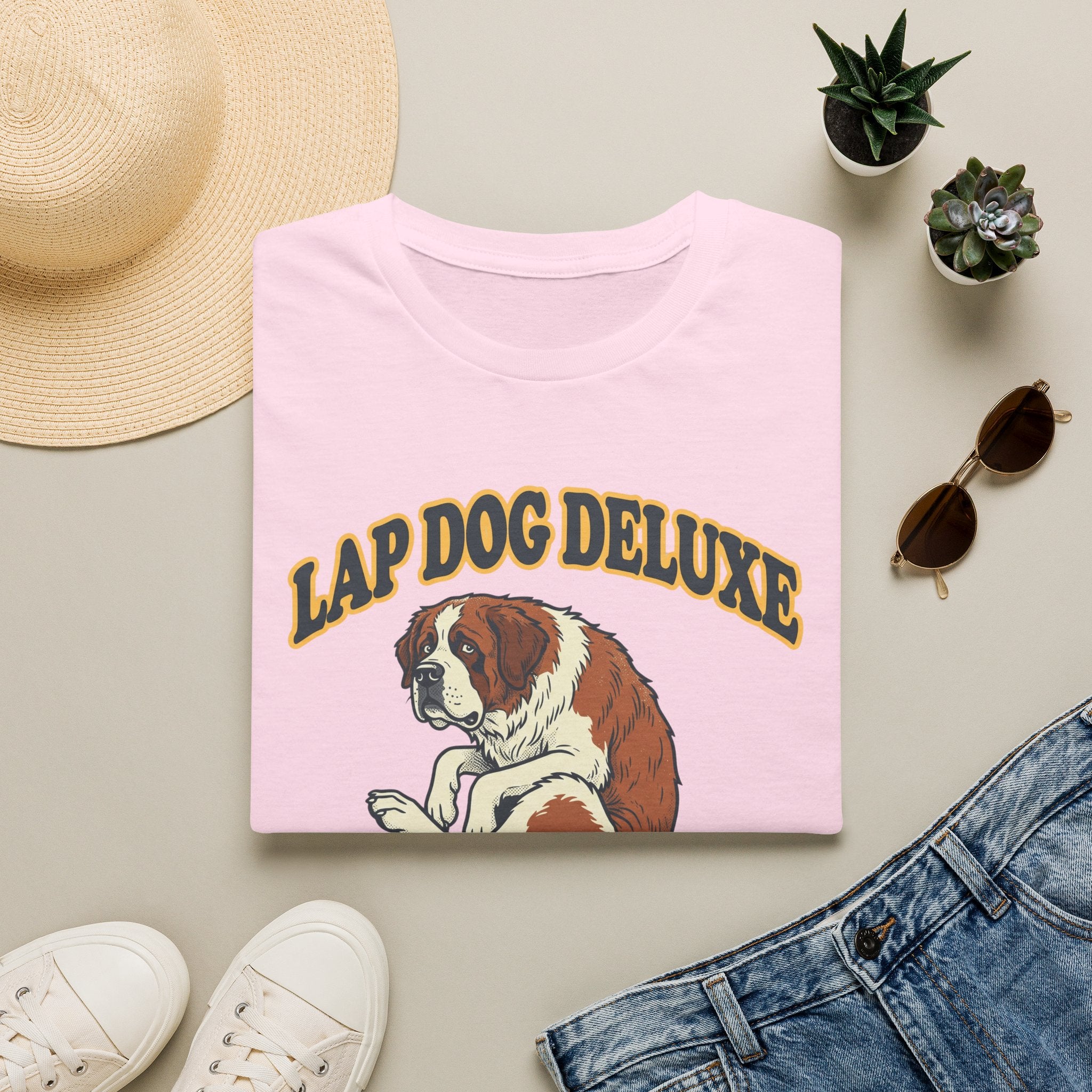 St. Bernard in a Teacup T-Shirt