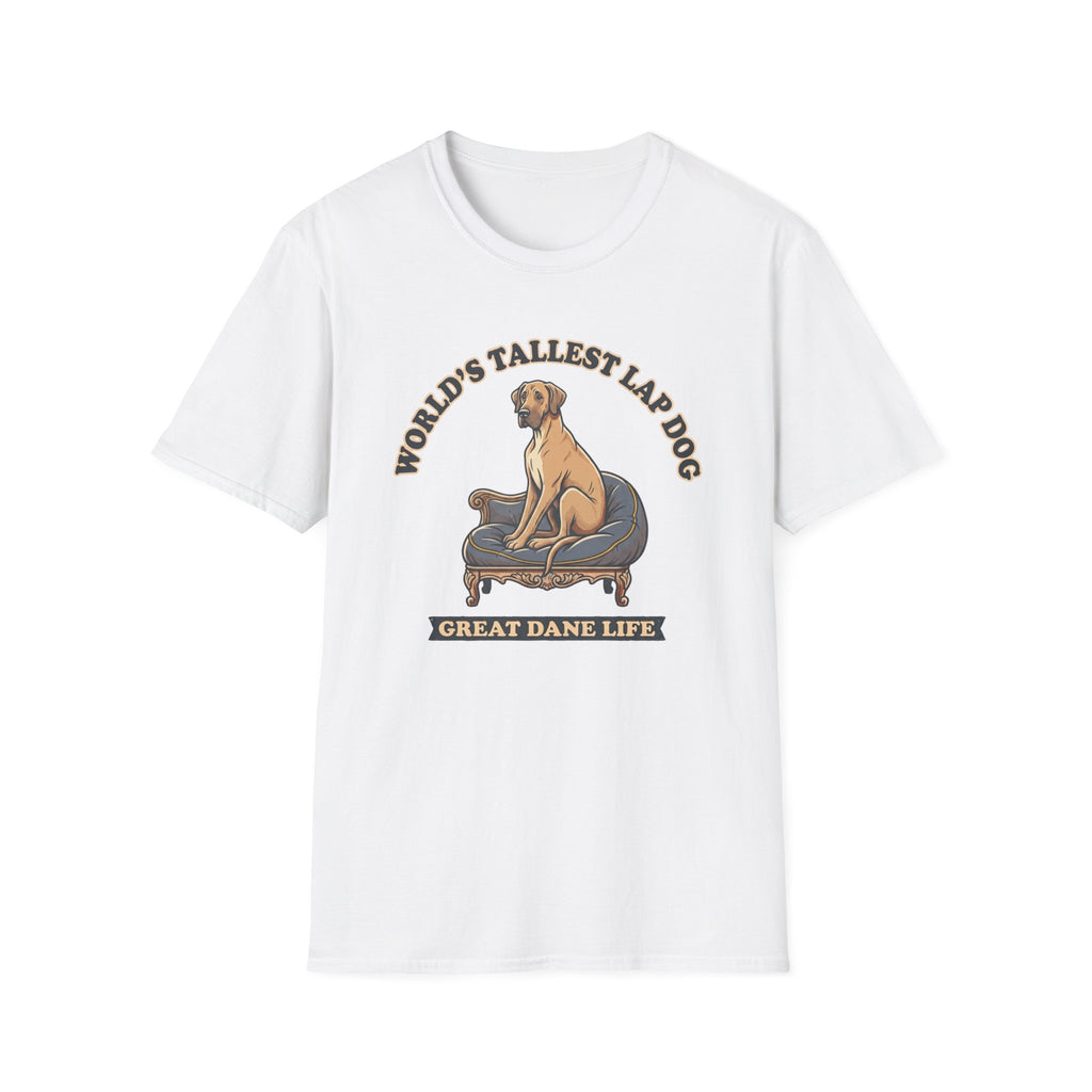 Old Timey Lap Dog Great Dane T-Shirt