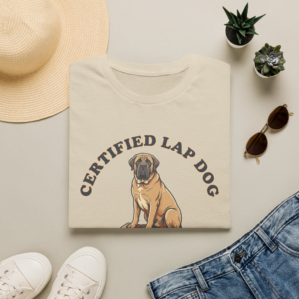 Old Timey Lap Dog Mastiff T-Shirt