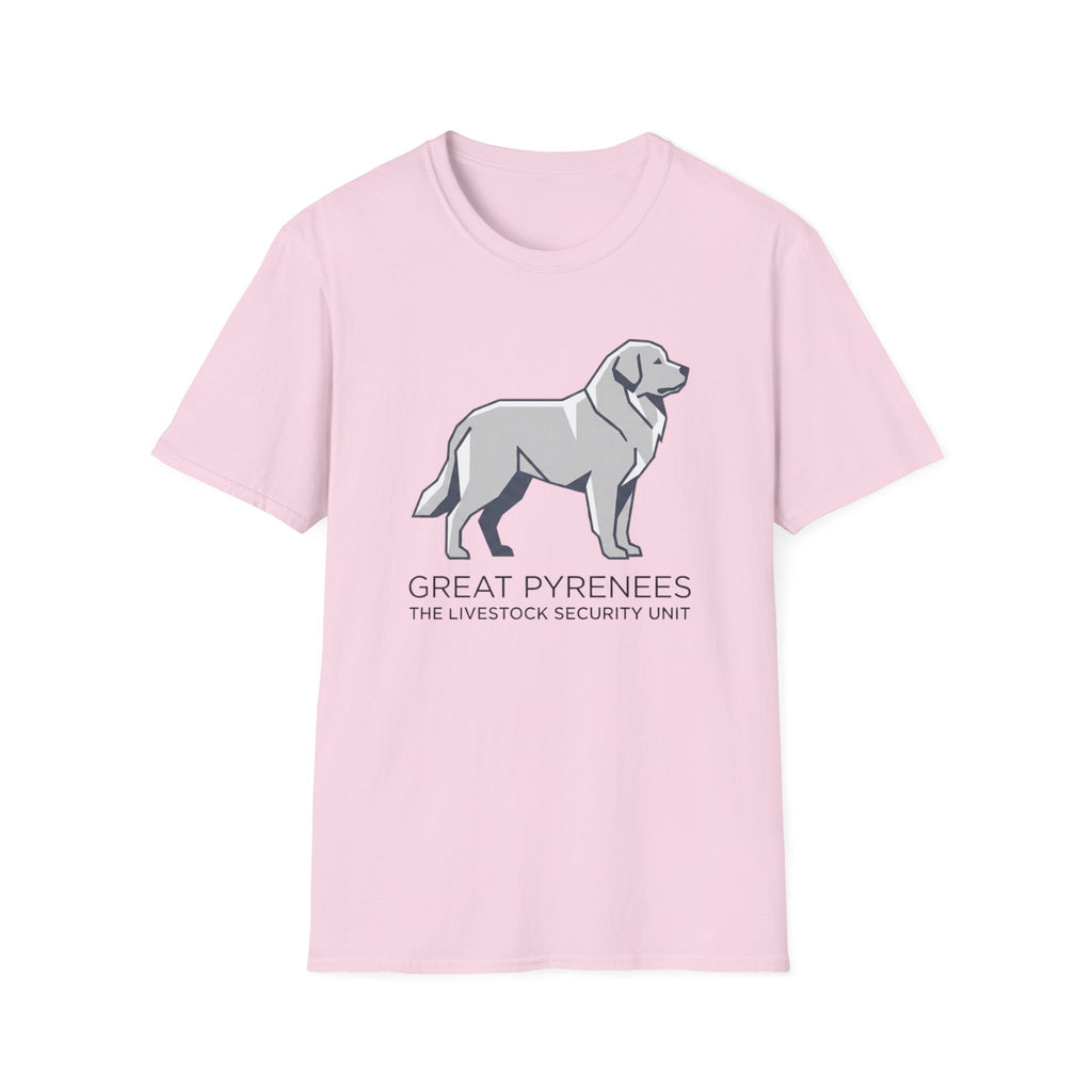 Great Pyrenees Livestock Security Unit T-Shirt