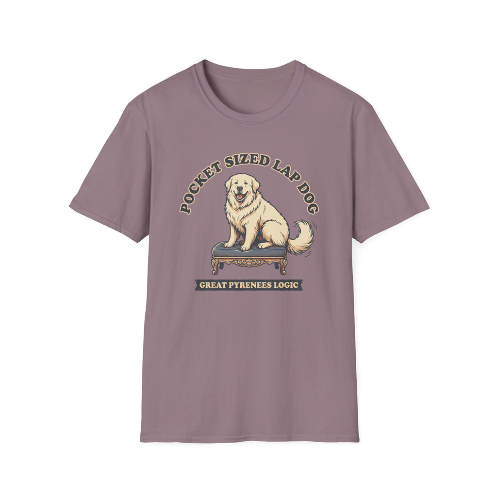 Old Timey Lap Dog Great Pyrenees T-Shirt