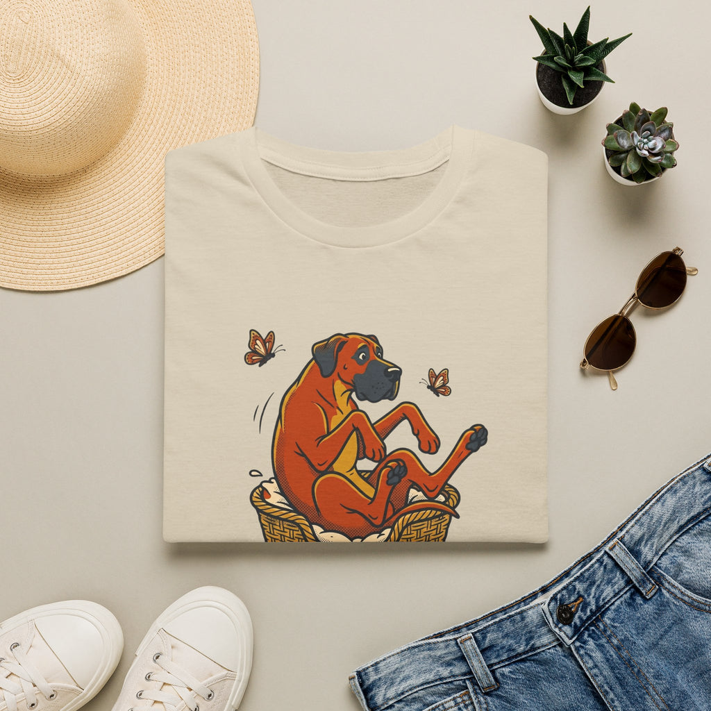 Great Dane in a Basket T-Shirt