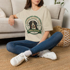 Bernese Mtn Dog Working Badge T-Shirt