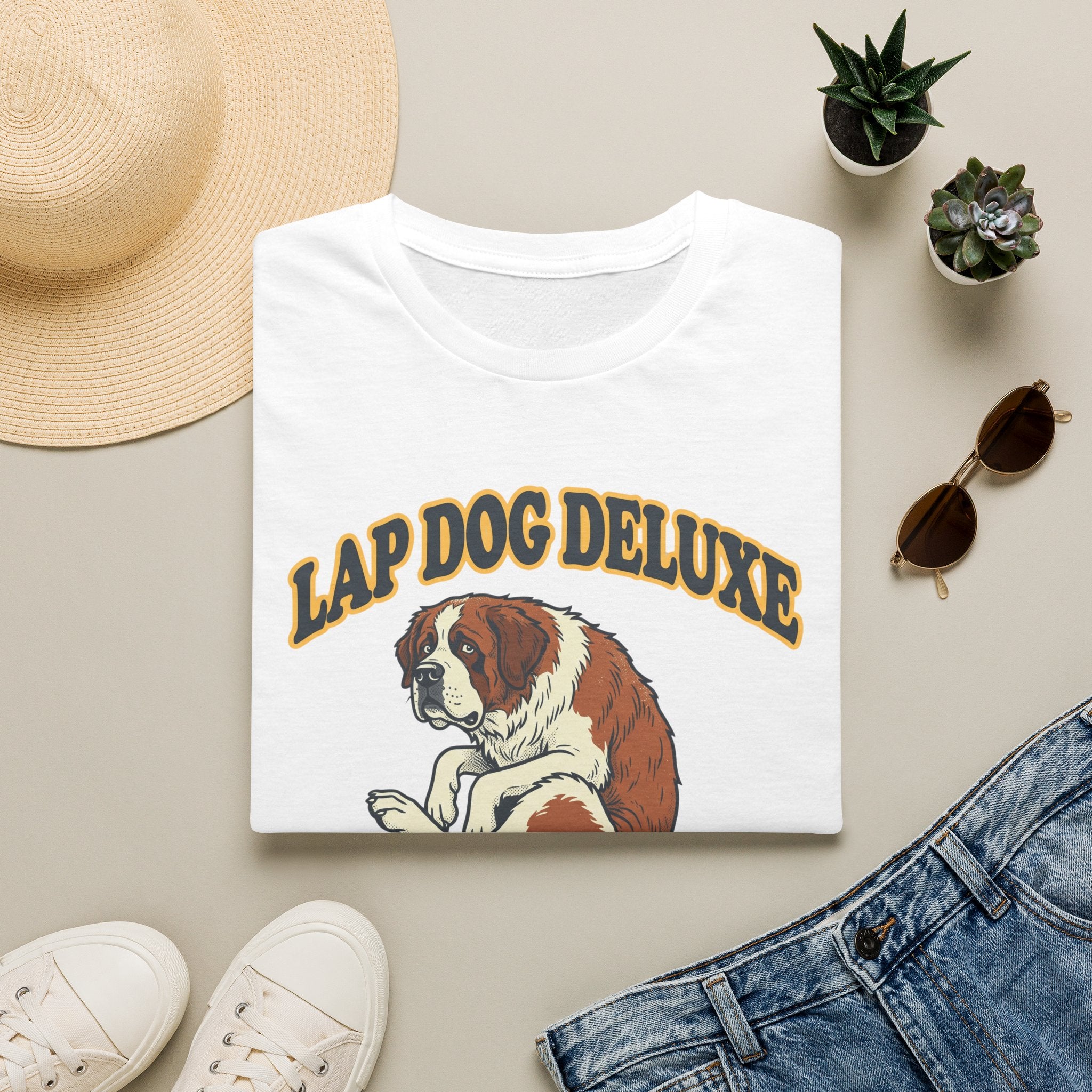 St. Bernard in a Teacup T-Shirt