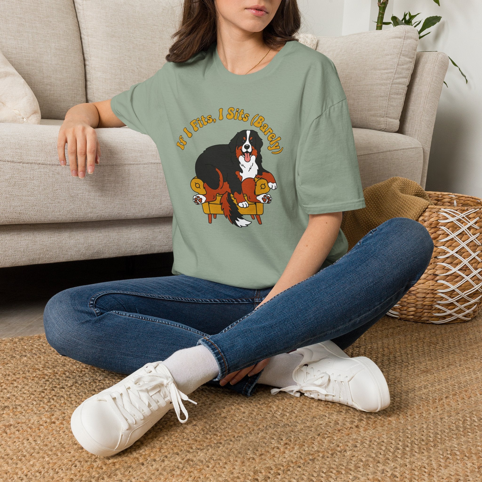If I Fits Bernese Mtn Dog T-Shirt