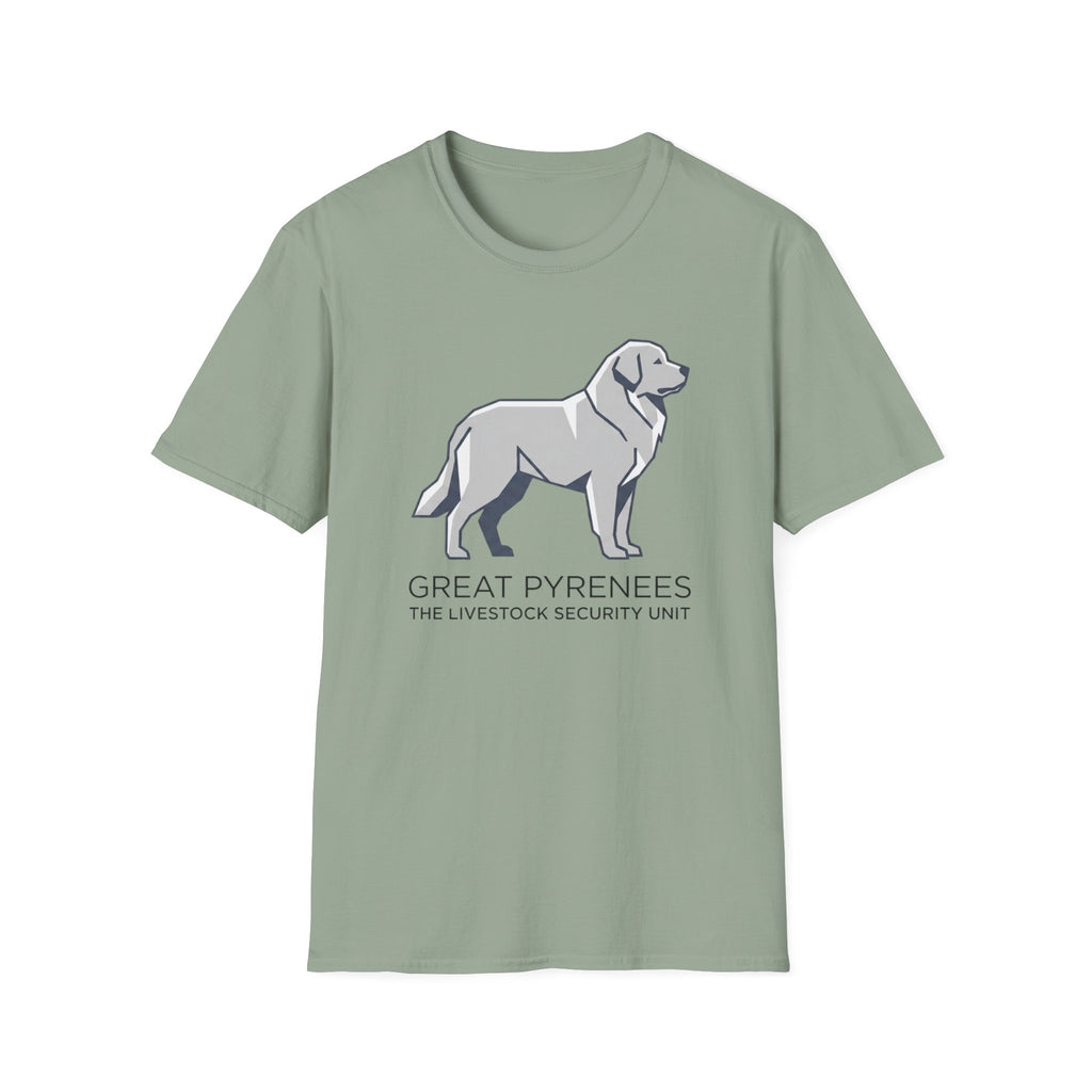 Great Pyrenees Livestock Security Unit T-Shirt