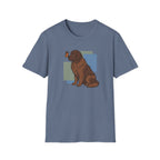 Butterfly on Newfoundland Nose T-Shirt