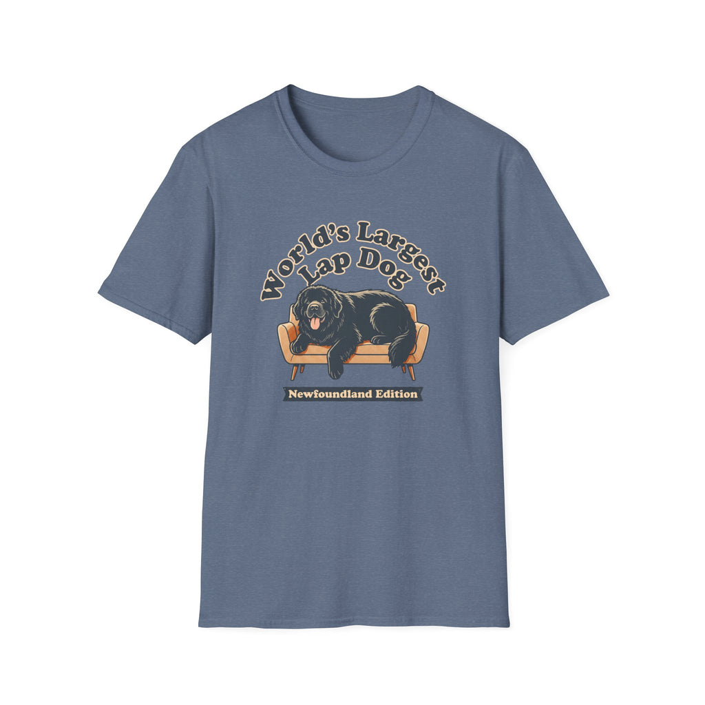 Old Timey Lap Dog Newfoundland T-Shirt