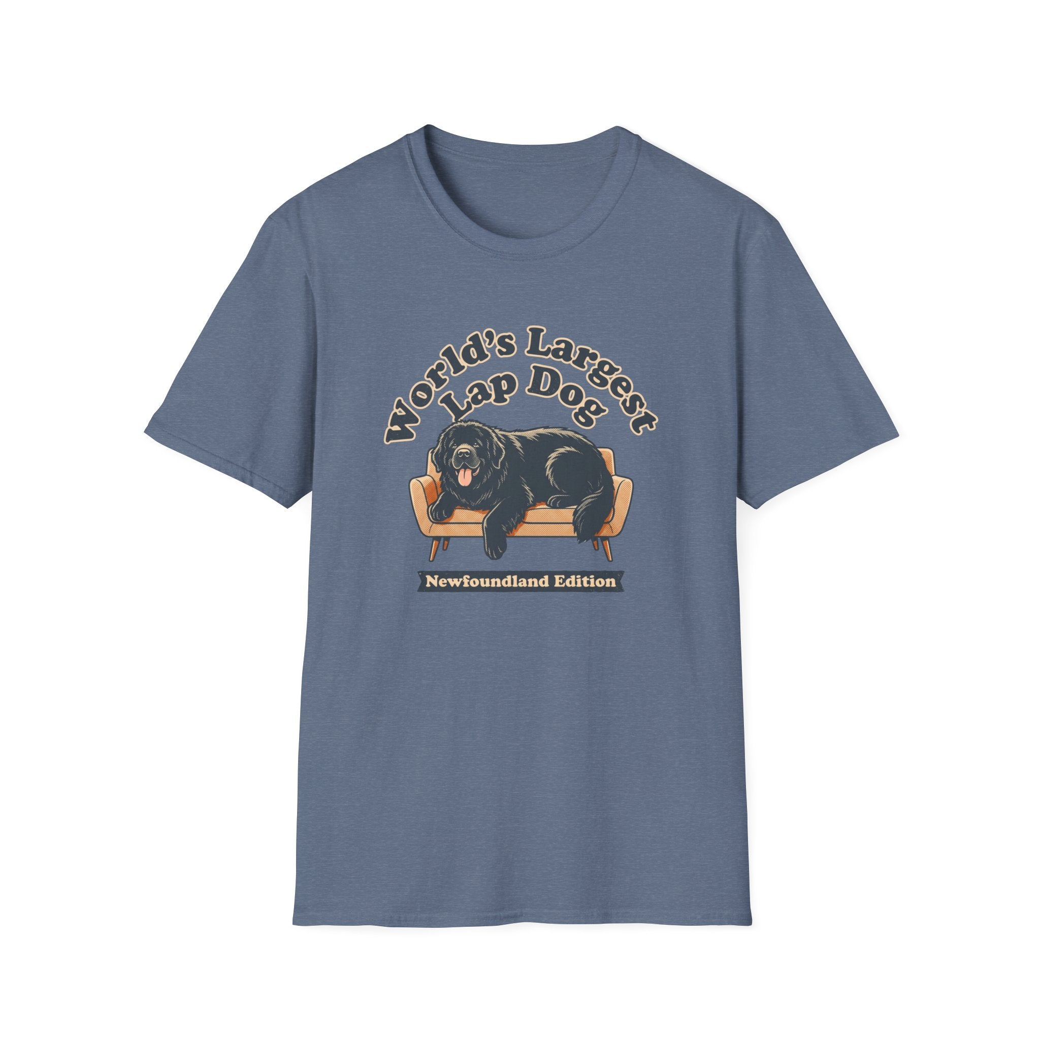 Old Timey Lap Dog Newfoundland T-Shirt