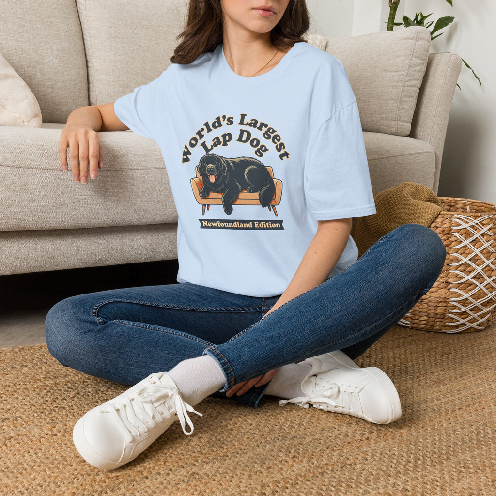 Old Timey Lap Dog Newfoundland T-Shirt