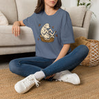 Great Pyrenees in a Basket T-Shirt