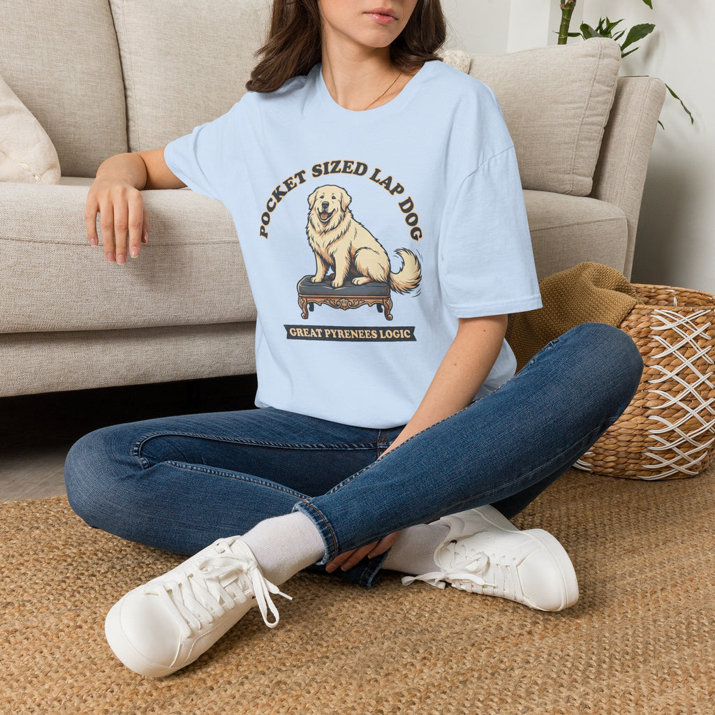 Old Timey Lap Dog Great Pyrenees T-Shirt