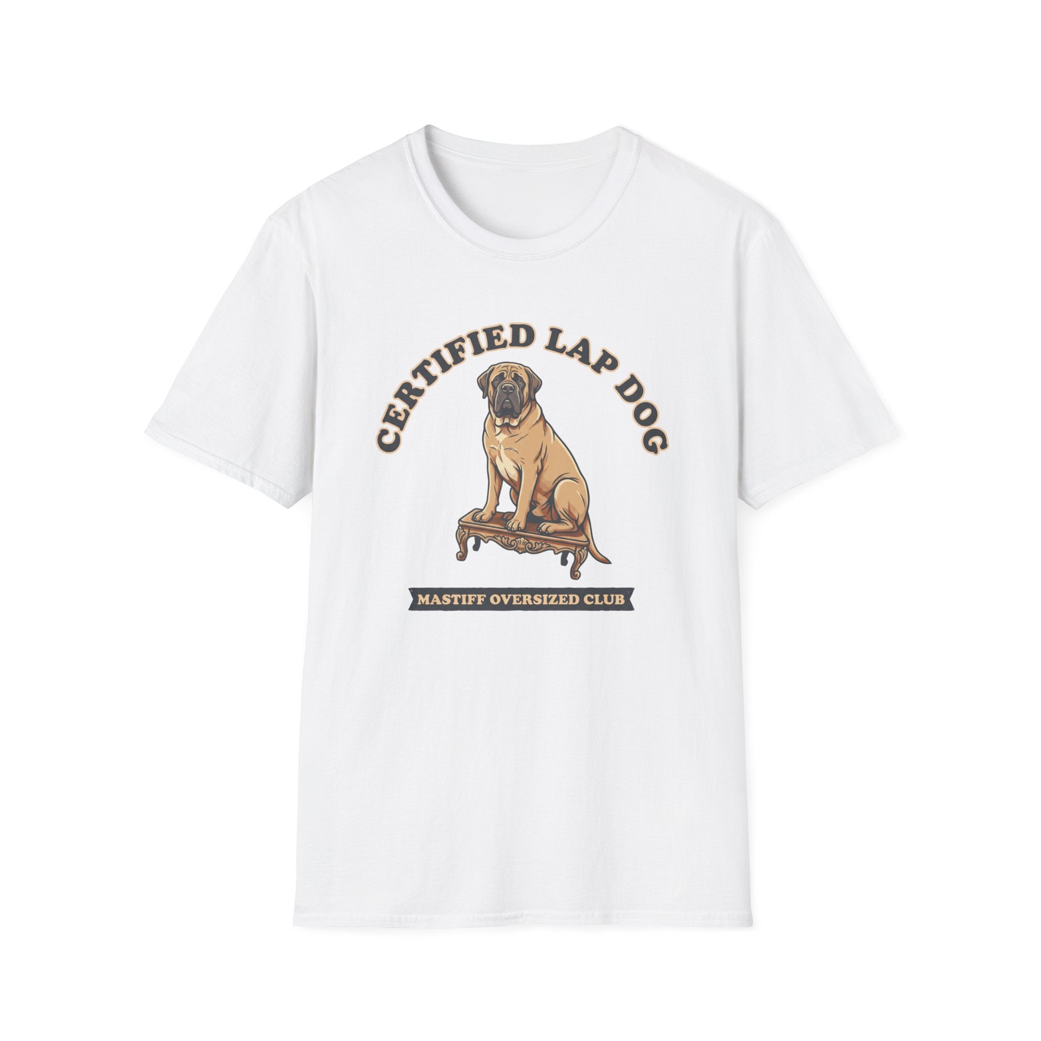 Old Timey Lap Dog Mastiff T-Shirt