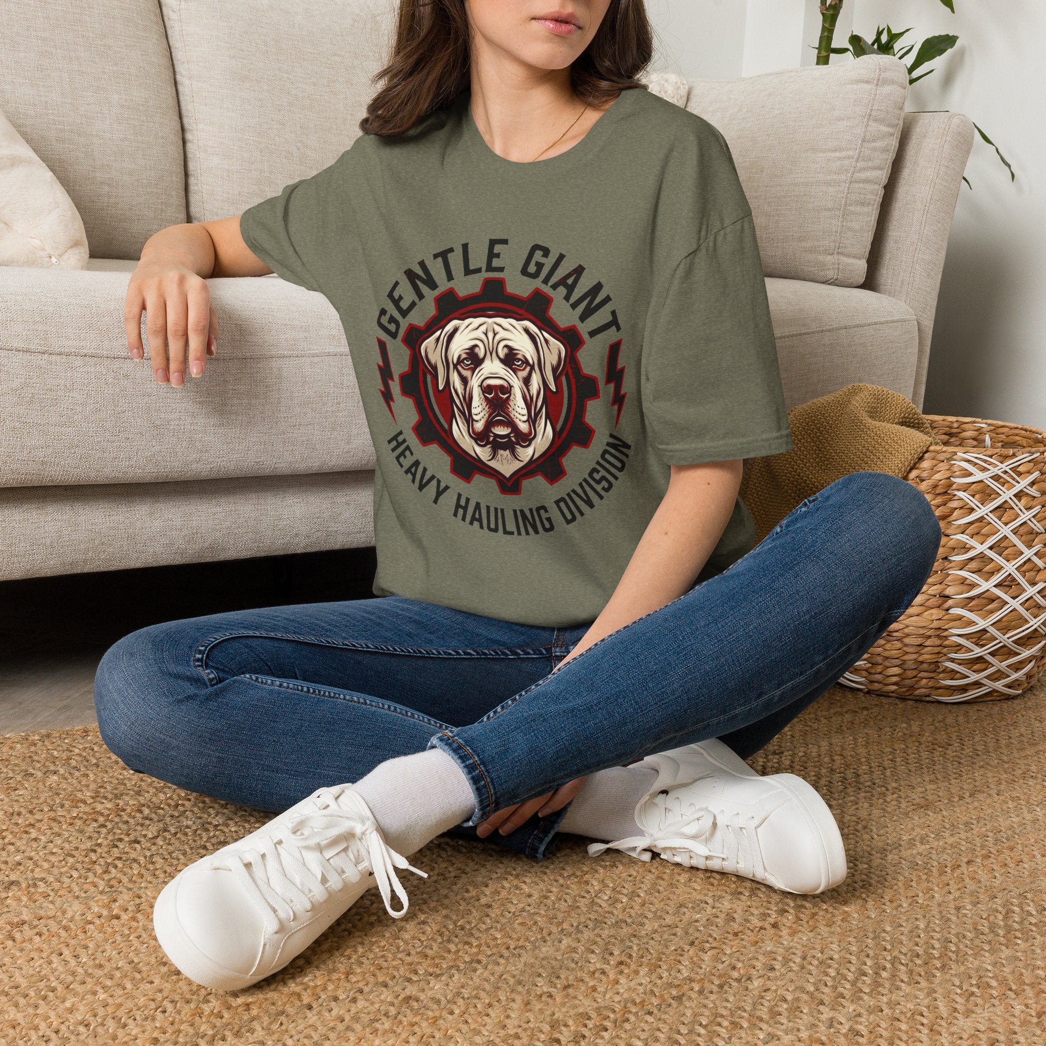 Heavy Hauling Mastiff T-Shirt