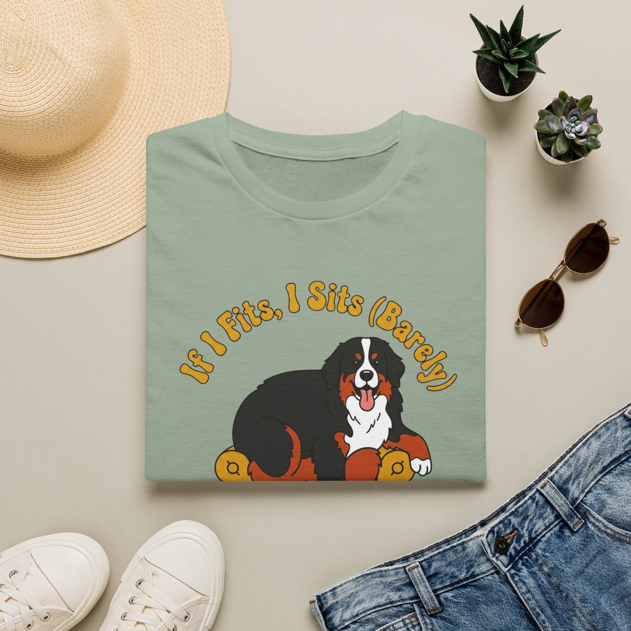 If I Fits Bernese Mtn Dog T-Shirt