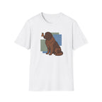 Butterfly on Newfoundland Nose T-Shirt