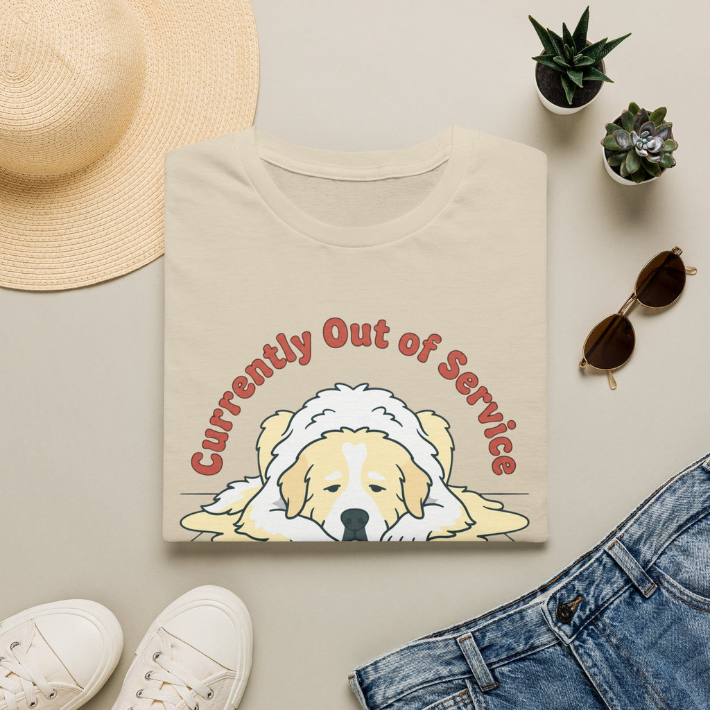 Great Pyrenees Out of Service T-Shirt