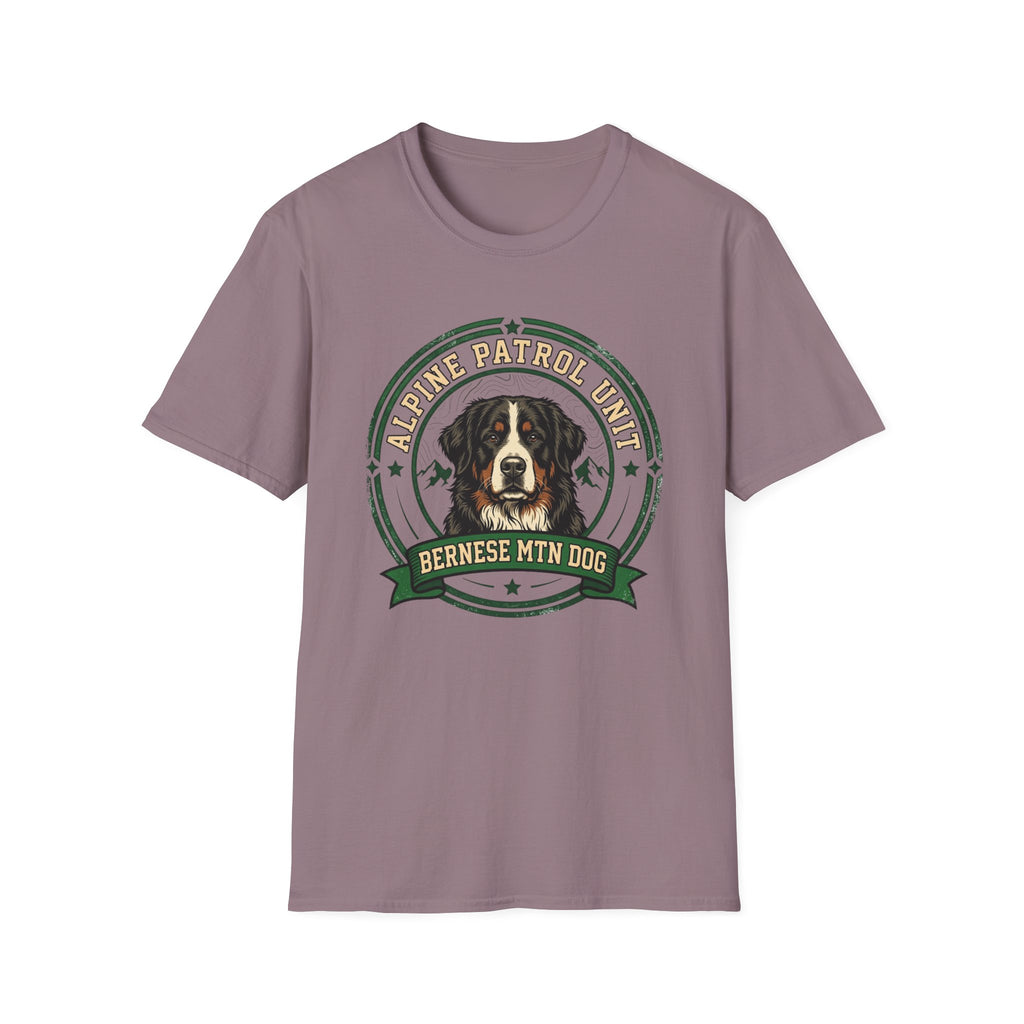 Bernese Mtn Dog Working Badge T-Shirt