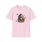 Bernese Mtn Dog in a Basket T-Shirt