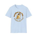 St. Bernard on a Stick Man T-Shirt