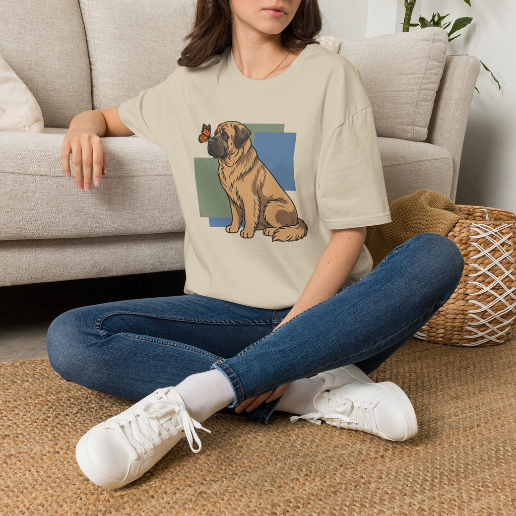 Butterfly on Mastiff Nose T-Shirt