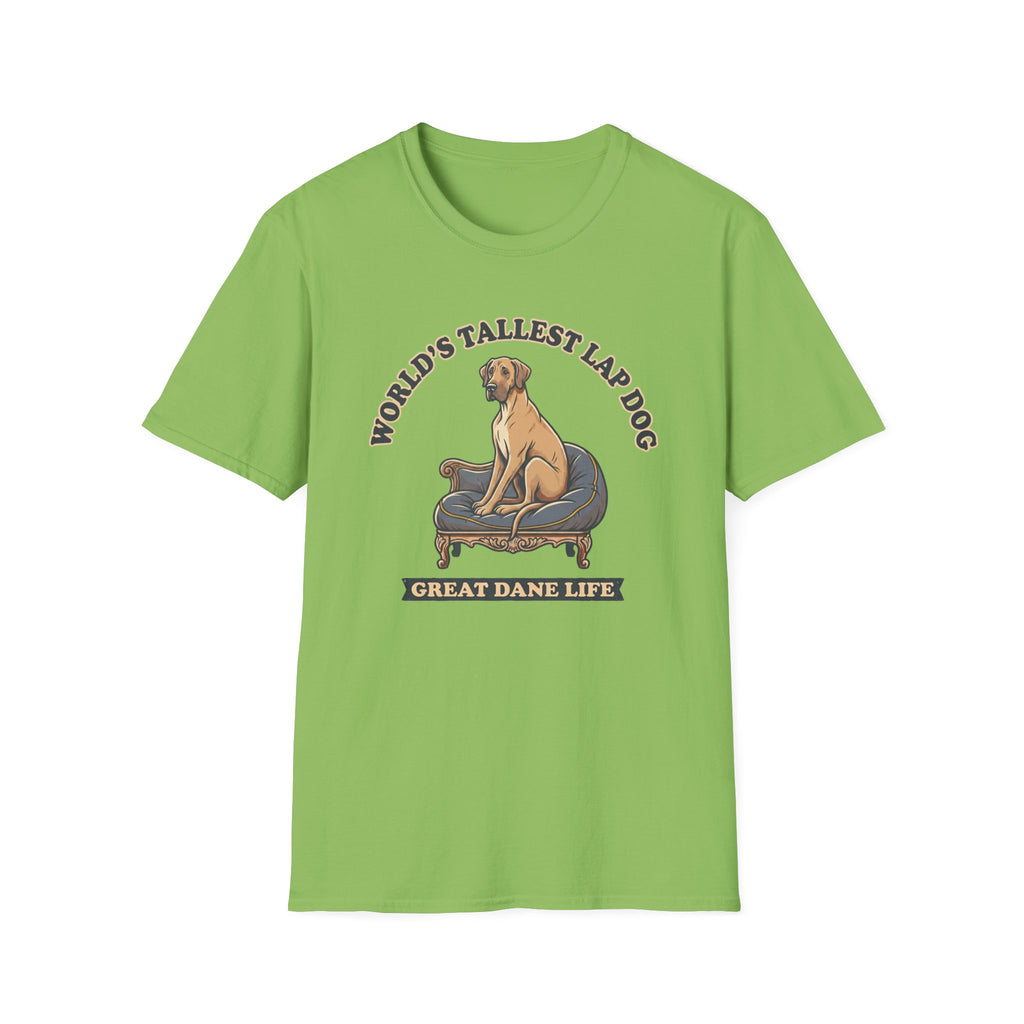 Old Timey Lap Dog Great Dane T-Shirt