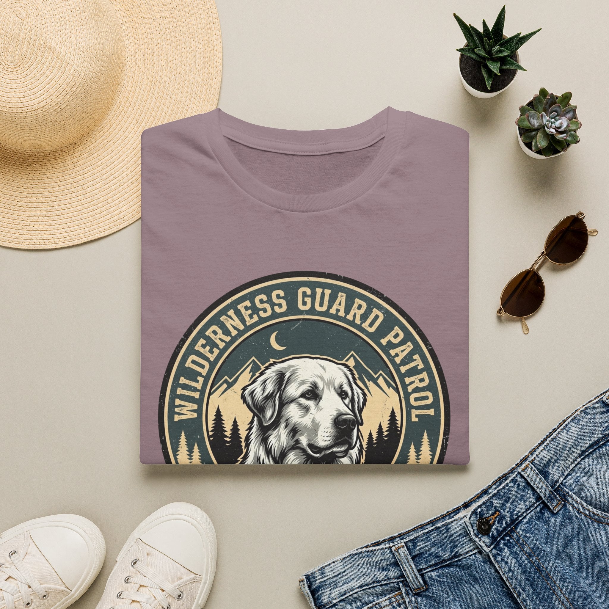 Great Pyrenees Working Badge T-Shirt