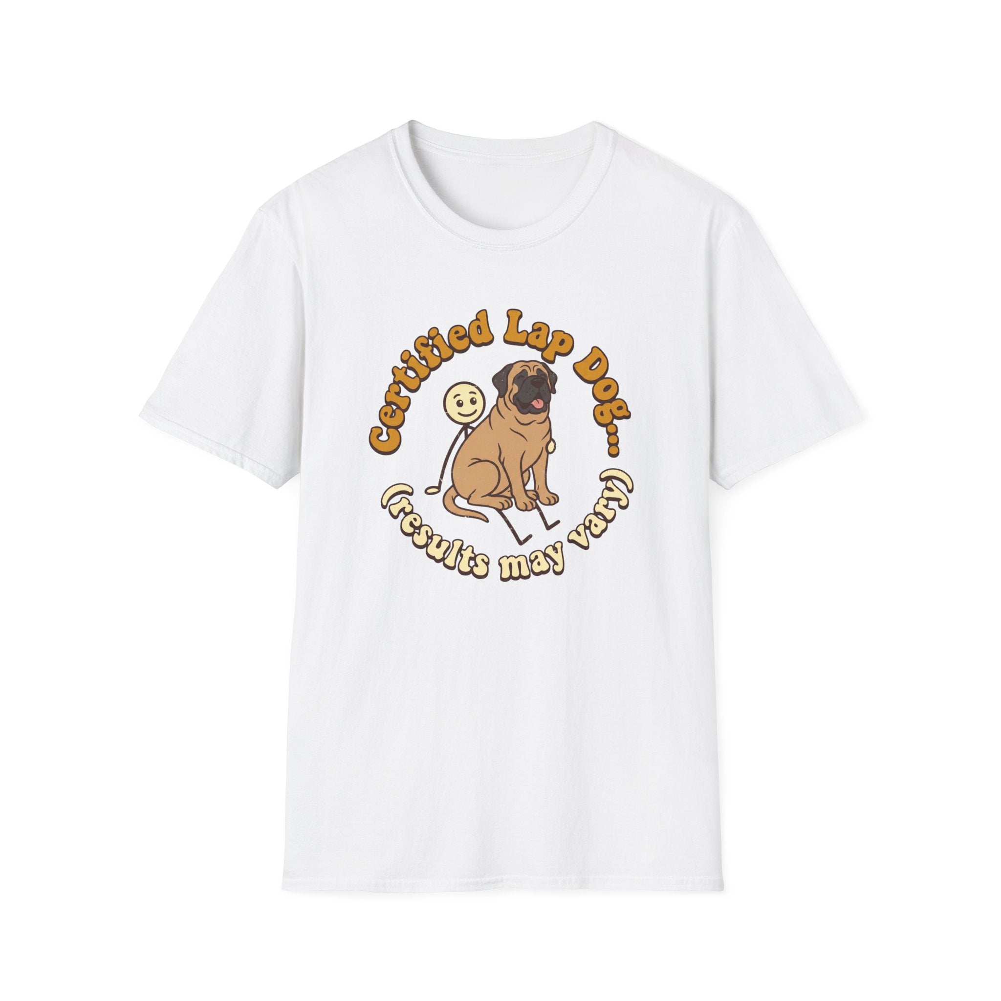 Mastiff on a Stick Man T-Shirt