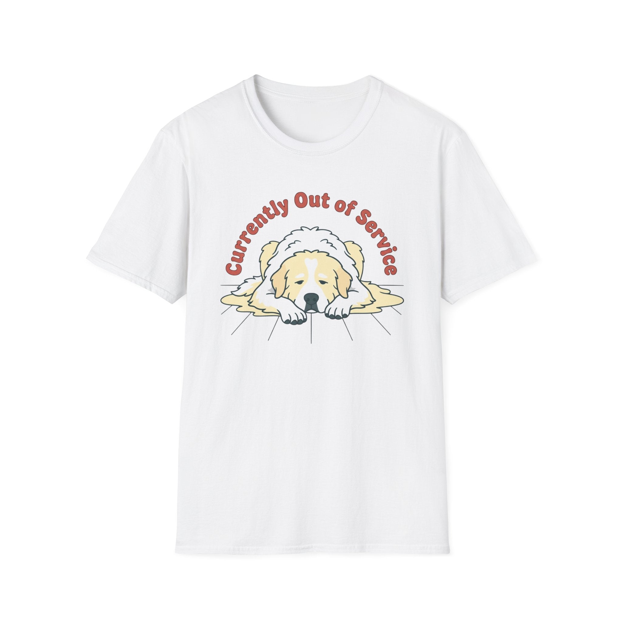 Great Pyrenees Out of Service T-Shirt