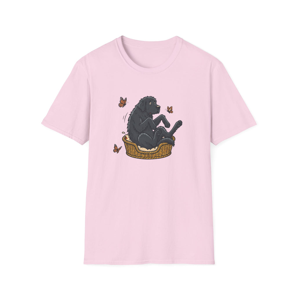 Newfoundland in a Basket T-Shirt