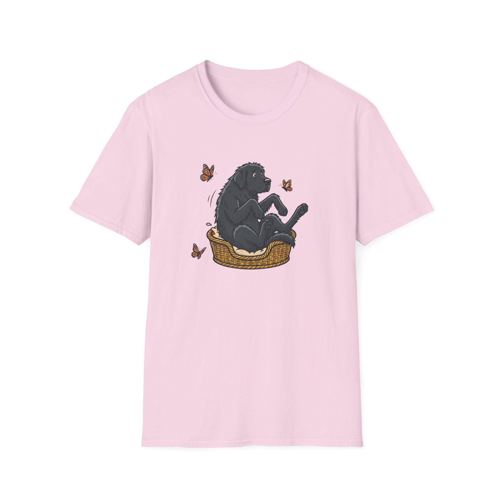 Newfoundland in a Basket T-Shirt